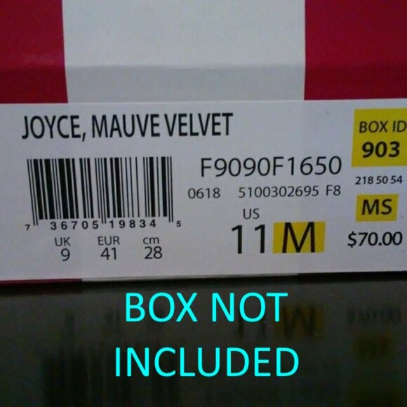 NWOT Circus by Sam Edelman JOYCE Mauve Velvet Mary Jane Shoes - Picture 4 of 8